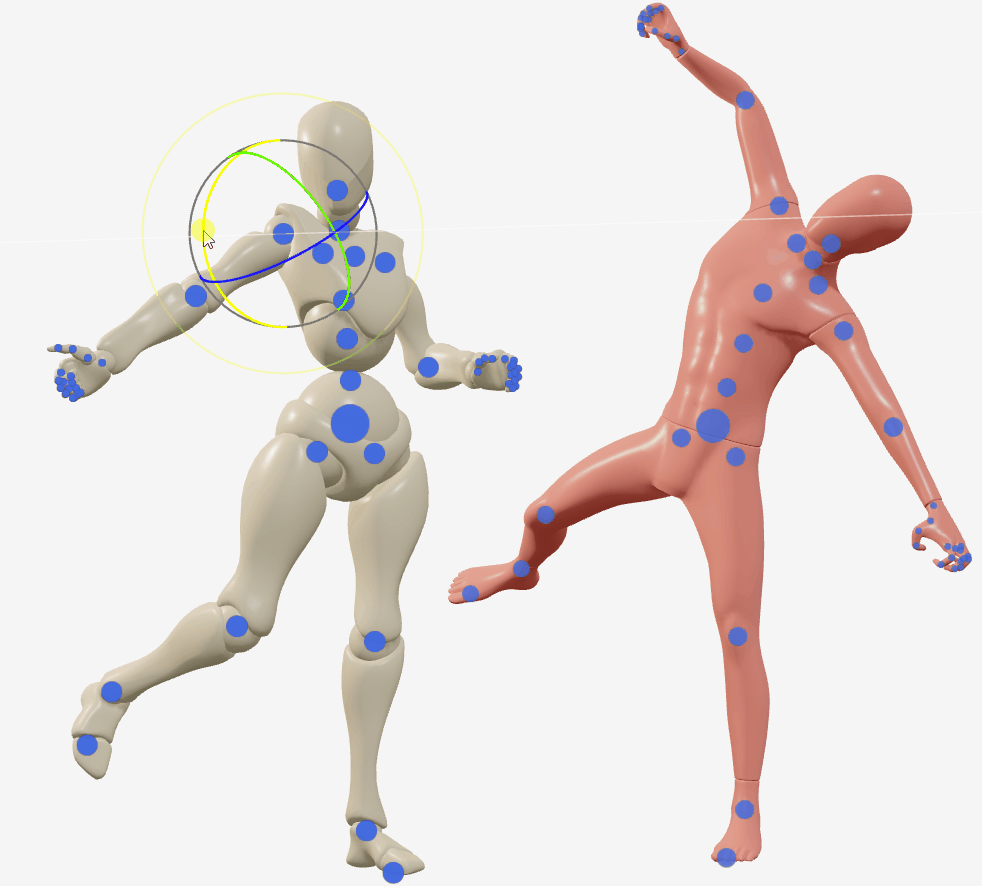 image of multiple characters posing